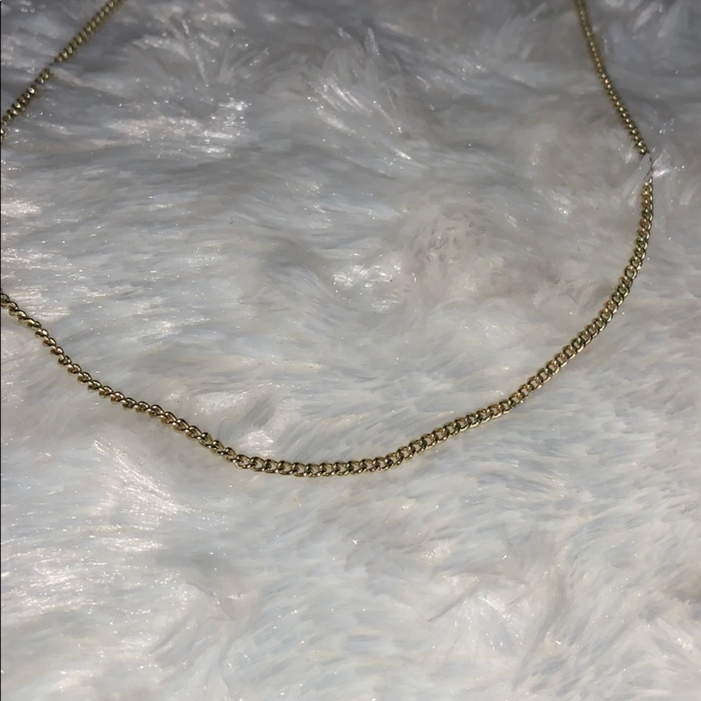 Gold evryjewels chain necklace